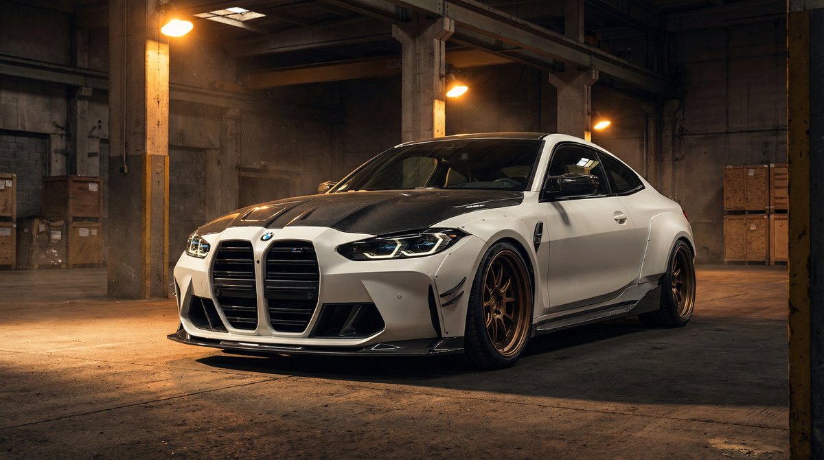 茄子视频爱车视频 - BMW M4碳纤维改装